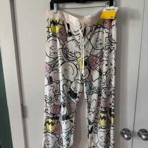 NWT Kohl's Peanuts Pajama Bottoms XL